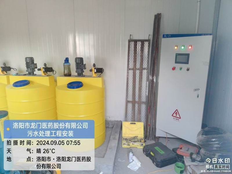 洛陽龍門醫(yī)藥股份有限公司-洛寧 污水處理設(shè)備項(xiàng)目